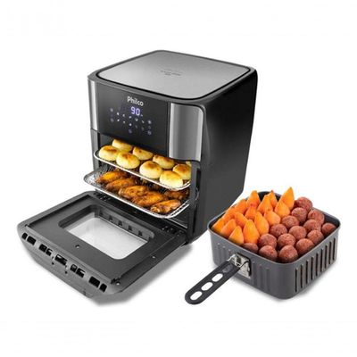 Fritadeira Air Fryer Oven Philco Pfr2250v 4 Em 1 12l 1800w. Voltagem:220v