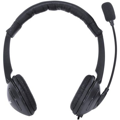 Fone Headset Corp Usb Com Microfone - Preto - Vk390