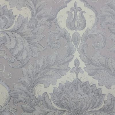 Papel de Parede Grace 4 Damask Cinza GR400601R