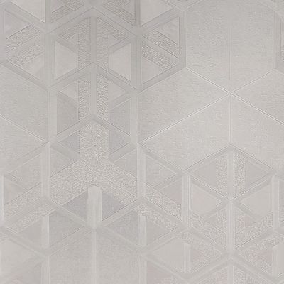 Papel de Parede Metropolis 3 Geométrico Cinza MT300803R