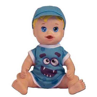 Boneca Pin Pin Monster Menino C/ Massinha e Acessórios Anjo