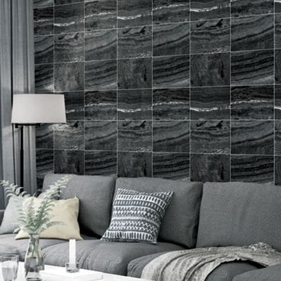 Papel de Parede Essencial Pedra Cinza e Prata ESS1026