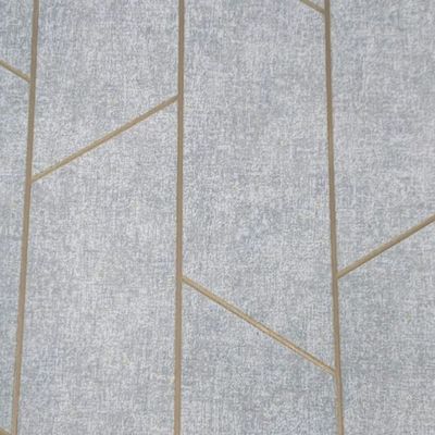 Papel de Parede Santorini Geométrico Cinza SN64