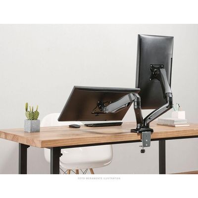 Suporte A Gás Para 2 Monitores 17'' A 32'' Vesa 100x100 Sm-341b