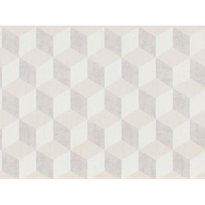 Papel de Parede Inspire Geométrico 3D Bege e Creme 220363