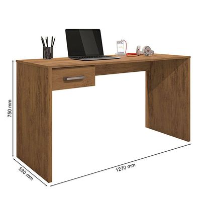 Mesa Para Computador Com 1 Gaveta Gávea Freijó