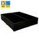 Cama Box Baú King Bipartido Sintético Sereneprime Preto 192x203x44