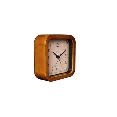 Relógio Despertador Herweg Quartz Cerejeira 265107 Único