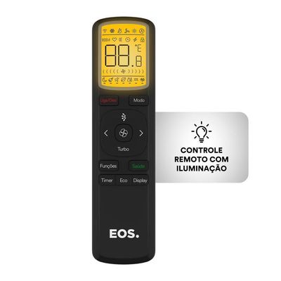 Ar-Condicionado Split Inverter 30.000 BTUs EOS Master Inverter High Wall Quente e Frio EASM30001IQI/EASM30001IQE 220V