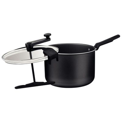 Pipoqueira Tramontina Loreto Em Alumínio Starflon Max Grafite 20 Cm 3,5 L