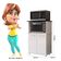 Balcão Micro Forno 2 Portas Moema Bco/bco Uv