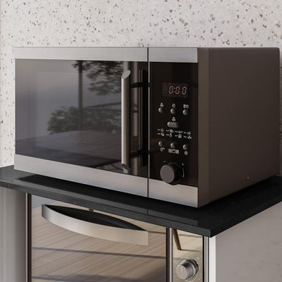 Balcão Micro Forno 2 Portas Moema Bco/bco Uv