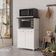Balcão Micro Forno 2 Portas Moema Bco/bco Uv
