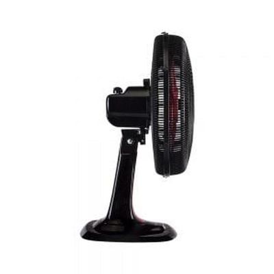 Ventilador Osc Mesa Turbo 6 50cm 6 Pás 220v Preto Vermelho