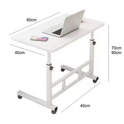 Mesa Para Notebook Altura Ajustável Com Rodinhas Versátil Para Home Office Sofá E Escrivaninha