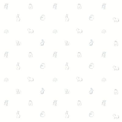 Papel de Parede Tartine Et Chocolat Animaux 36200119 - Rolo 10m x 0,53m
