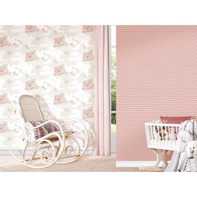 Papel de Parede Mondo Baby Cute Hearts 13042 - Rolo 10m x 0,53m