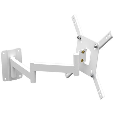 Suporte Tv 10" A 42" Vesa 200x200 4 Movimentos - Branco