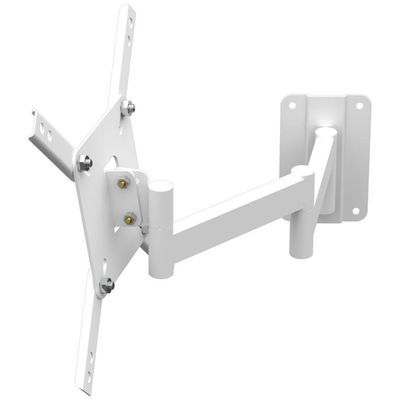 Suporte Tv 10" A 42" Vesa 200x200 4 Movimentos - Branco