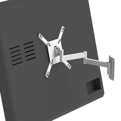 Suporte Tv 10" A 42" Vesa 200x200 4 Movimentos - Branco