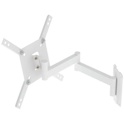 Suporte Tv 10" A 42" Vesa 200x200 4 Movimentos - Branco