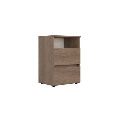 Mesa de Cabeceira Condessa 2 Gavetas THB Rustic
