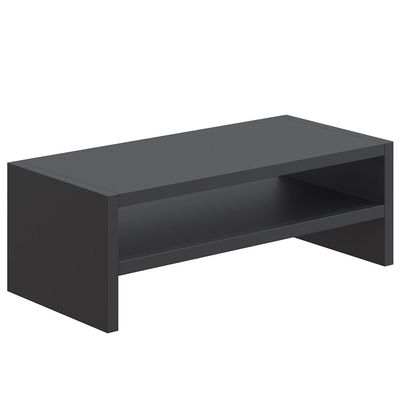 Kit Suporte Para Cpu Nobreak Guide Cyber e Suporte De Monitor Stand Lap L03 Preto - Lyam Decor
