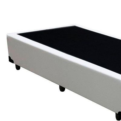 Cama Box Solteiro Sintético Sereneprime Branco 88x188x40