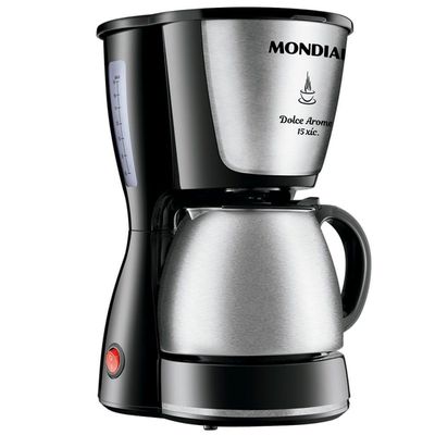 Cafeteira Elétrica Dolce Arome C-34ji-15x 220v-preto/inox 220V