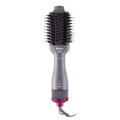 Escova Secadora Philco Soft Advance Pes14 Infrared 1300w Cinza Bivolt 55403037