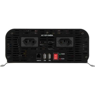 Inversor De Onda Senoidal 3000w 24vdc-127v Psw213 Hayonik
