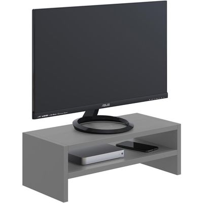 Suporte Para Monitor Stand Home Office Lap 63 Cm L03 Cinza - Lyam