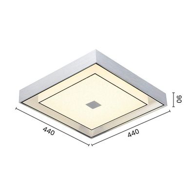 Plafon Sindora Dcx015066 Led Bivolt Cromado