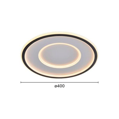 Plafon Sindora Dcx03123 Led Bivolt Preto