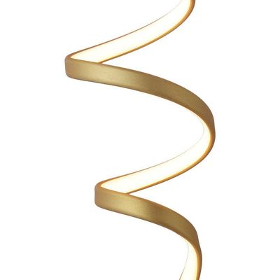 Lustre Pendente Sindora Dcd03235 Dourado Led Bivolt