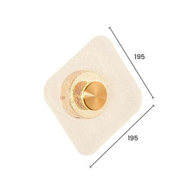 Arandela Sindora Qb05145 Led Dourada Bivolt