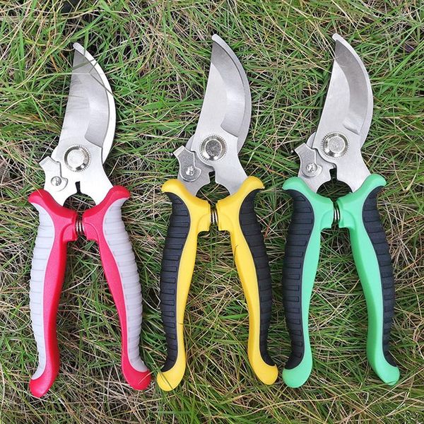 1Pc Tesouras de Poda para Jardins e Frutíferas vermelho