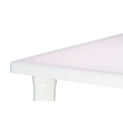 Mesa Tramontina Sancho 80 x 80 cm em Polipropileno Branco