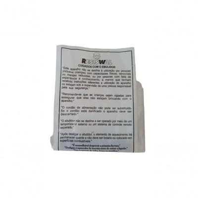 Ebulidor Eletrico Garrafa Termica 1000w Al. Wt 127v Resiswal