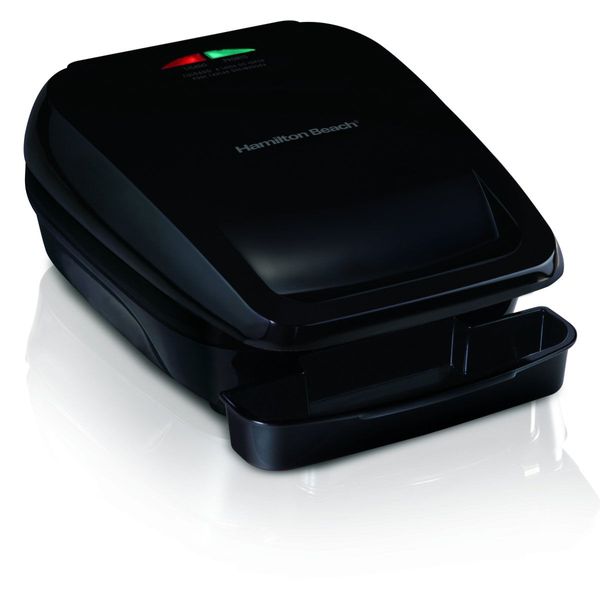 GRILL HAMILTON  BEACH ELÉTRICO (25357-BZ127) - Preto - 110V