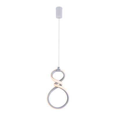 Lustre Pendente Sindora Dcd03256 Branco Led Bivolt