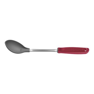 Colher para Arroz Tramontina Utilita em Nylon com Cabo de Polipropileno Vermelho