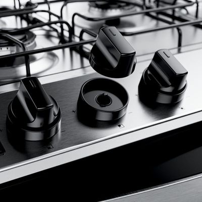 Fogão Brastemp 5 Bocas Mesa Inox BFS5NDB Branco Bivolt