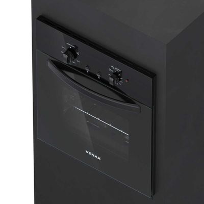 Forno Elétrico De Embutir A Gás 50l Totale Nero Giii 220v - Venax