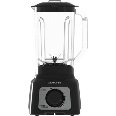 Liquidificador Turbo 1200W ALIQ05N-02 3,2L 15 Velocidades Agratto 220V