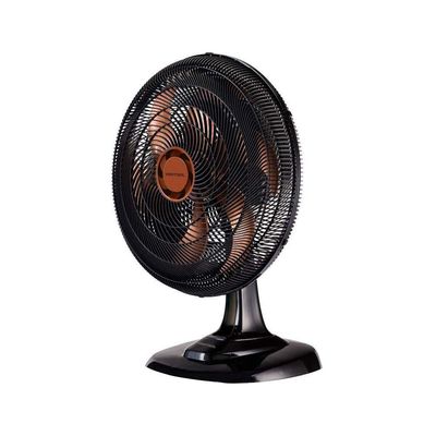 Ventilador Osc Mesa Turbo 50cm 6 Pás Preto/bronze 220V
