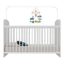 Berço Com Colchão Incluso Ana Lívia Mp0515c Branco