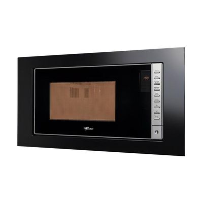 Micro-ondas Embutir Fit Line 25L Moldura Preta 220V Fischer