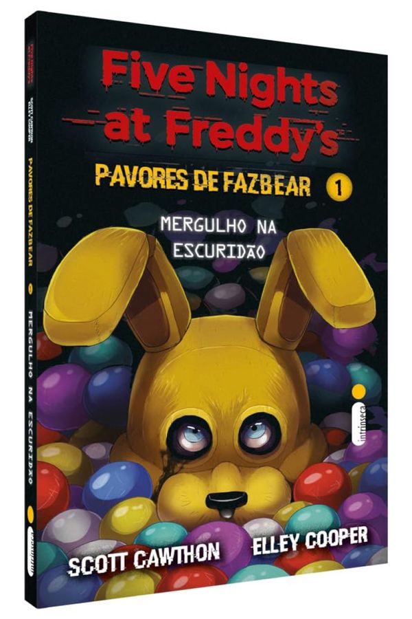 Livro: Mergulho na Escuridão - Five Nights at Freddys: Pavores de Fazbear Vol. 1 FNaF Capa Comum