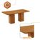 Mesa De Jantar Eloise Tampo Laminado Com 6 Cadeiras Isadora Veludo Capuccino Naturale
